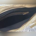 Georgia Jay Zaha Patent Butter Snake Embossed Baguette Bag Handbag HTF Photo 4