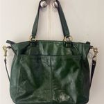 Coach Vintage Patent Leather  Purse Rich Green Photo 6