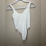 By Together  White Bodysuit Classic Scoop Neck Photo 1