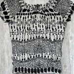 Daisy Fuentes | Women's Geometric Print Puff Sleeve Blouse | Small Photo 0