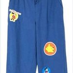 Disney WALT WORLD VAULT MICKEY MINNIE POOH BLUE SWEATPANTS SIZE MEDIUM NWT Photo 0