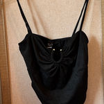Windsor Junior  Black Camisole crop Top small Photo 0