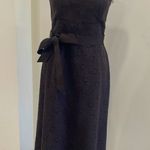 Banana Republic  Brown Eyelit Strapless dress Size 10 Photo 0