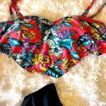 Costa Sol Two piece Swimsuit Highwaist Black Size 1X Photo 2