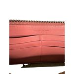 Bottega Veneta  Floral Embroidered Intrecciato Leather Zip Around Wallet in Pink Photo 12