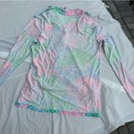 Lilly Pulitzer PJ Sleepwear Knit Button Up Top Multicolor Stargazer Size xLarge Photo 13