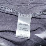 Heart & Hips Tank Top Womens Size L Gray White Tie Dye Sleeveless Shirt Boho Photo 4