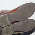 Nine West  Vintage America Brown Leather Riding Boots Size 6.5 Brown Riding Boots Photo 9