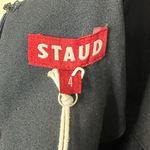 STAUD Joli Open-Back Full Skirt Maxi Dress Gown Navy Blue NWT Size 4 Photo 6