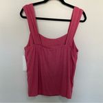 Banana Republic Linen Blend Tank Top Camp Pink Size Large NEW Photo 4
