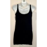 Spiritual Gangster  Black Stretchy Scoop Neck Tank Top Size M/L NWT!! Photo 2