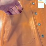 Jessica Simpson SKIRT PLEATHER BUTTON DOWN PKTS SIZE S NWT SEE DESCRIPTION Photo 10