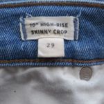 Madewell  10" High-Rise Skinny Crop Jeans Size 29 Photo 7