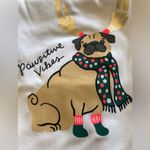 Old Navy Pawsitive Vibes Christmas Waffle Knit Long Sleeved Top, Size XL, NWT Photo 3