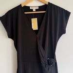 Michael Kors  Ring Faux-Wrap Dress Size Medium Photo 4