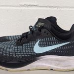 Nike Sz 9 - Women's Air Zoom Pegasus 37 Black Glacier Ice Black Blue Training Photo 4