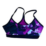 Fabletics  Reversible Sports Bras Floral Purple Pink Size S Photo 0