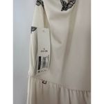 No Boundaries  Sundress Empire Lace Back and Halter Straps Floral Junior L NWT Photo 6