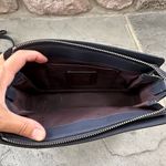 Coach Signature Chain Crossbody Bag COLOR: Navy / Pewter Photo 6