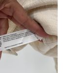 Eileen Fisher Ivory Organic Cotton mandarin collar oversized Jacket size S/M Photo 7