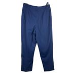 VTG D.K. Gold Women’s 14P Navy Pleated Trousers High Waist 80s 90s Golf Pant NWT Blue Photo 4