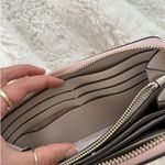 Kate Spade Round Zipper Pink Leather Wallet Photo 4