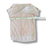 Anthropologie Pilcro Peach Pink Cotton Sweatshirt Lightweight Pullover M Photo 2