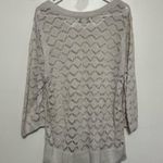 cj banks Light Gray Knit Sweater Size 2X Photo 9