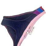 Anthropologie NEW Sundry Color blocked Bikini Bottom Navy Blue Size Medium Photo 1