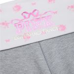 PINK - Victoria's Secret Victoria's Secret PINK x LoveShackFancy Foldover Flare Leggings gray NWT XS Photo 1