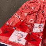 Modcloth Pink Red Hearts Cupid Love Letters Valentines Day Swing Skirt Photo 2