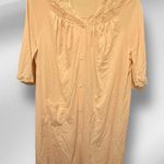Vintage‎ Pink Nylon Robe Size M Photo 0