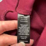 Betabrand  Burgundy Pull On Elastic Waist Dress Pants Photo 4