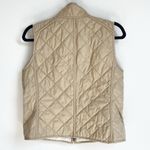 Ralph Lauren NEW Lauren Ralph Laurel LRL Reversible Vest Quilted Tan White Medium Petite Photo 3