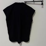 Healing Hands  Black Scrub Top Only Photo 5