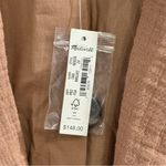 Madewell NWT Size 2X Cotton Linen Relaxed Larsen Blazer Minimalist Career Preppy Photo 8