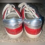 NEW Mi.im Shoes, Sneaker (Skylar), Red Sparkle, Size 9 White Photo 3