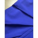 Rene Ruiz Fit and Flare Scuba‎ Evening Gown Blue Size 8 Formal Dress Photo 9