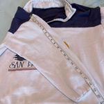 VTG 90s San Francisco California Sailboat Graphic 1/4 Zip Pullover Sweatshirt. Blue Size L Photo 4