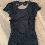Lulus  Black Lace Evening Dress Size Small Photo 5