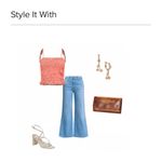 Lost + Wander  Women's Everyday Adventure Top Coral Floral S $88 Photo 3