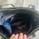 Coach Signature Stitch C Black Patent Leather Tote Bag, F19198 Photo 6