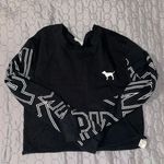 PINK - Victoria's Secret PINK Victoria’s Secret Crop Top Long Sleeve Photo 0