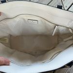 Kate Spade  Laurel Way Medium Dally Tote Bag Saffiano Leather Cream Colorblock Photo 5