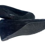 LK Bennett  suede black wedge shoes size 39 US 8 Photo 4