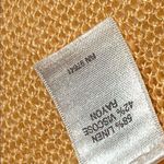 J.Jill  Peach Orange Open Front Long Cardigan Linen Blend Photo 4