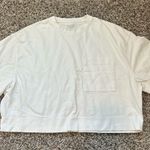 Athleta White  Crop Shirt Photo 0