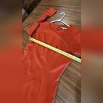 Gianni Bini  The In Crowd Bell Sleeve Ruffle Sophie Mini Dress burnt orange 12 Photo 9