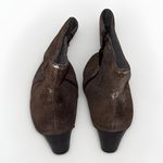 Seychelles ‎ Women Distressed Metallic Pewter Western Zip Ankle Boots sz 9 Photo 4