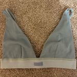 SKIMS  Mineral Cotton Rib Plunge Bra Photo 0